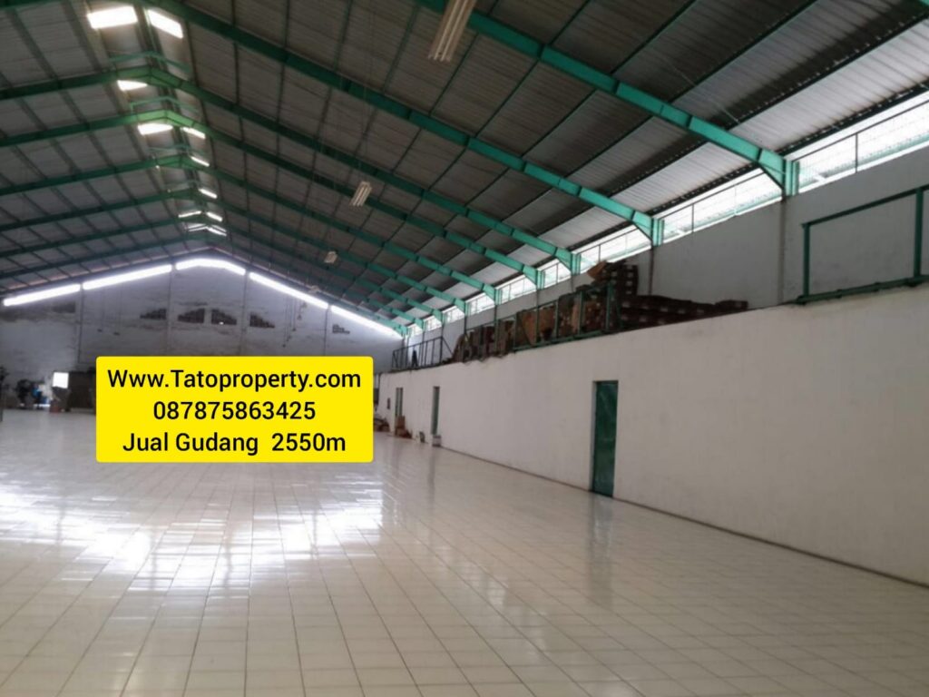 Jual Gudang Kosambi 2550m Shm Dadap Tatokosambi 087875863425