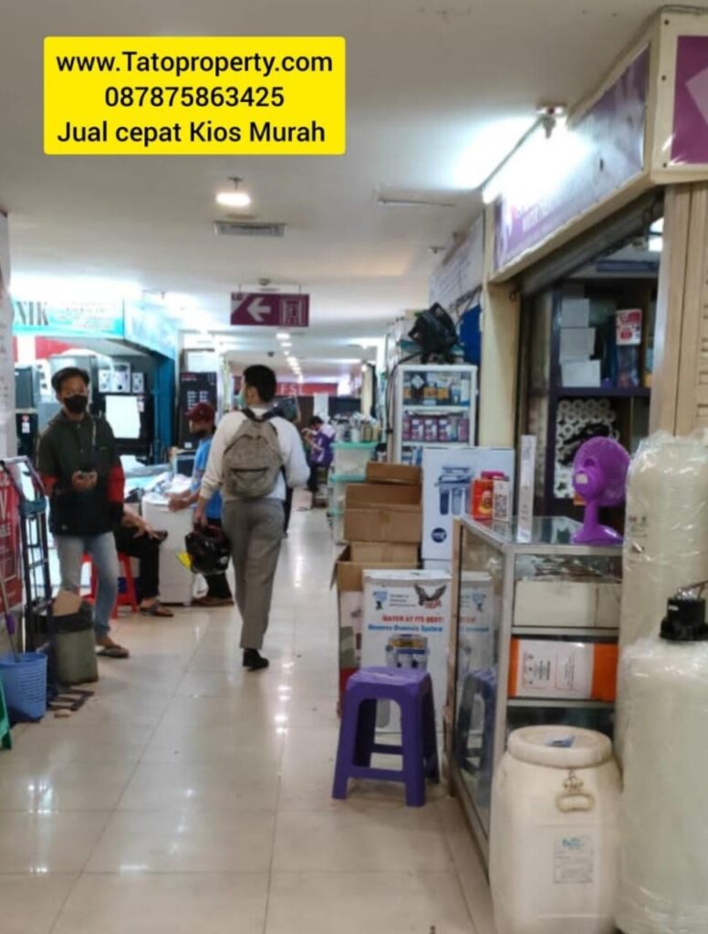 Jual Kios Kenari Mas Plaza LG Jakarta Tato 087875863425